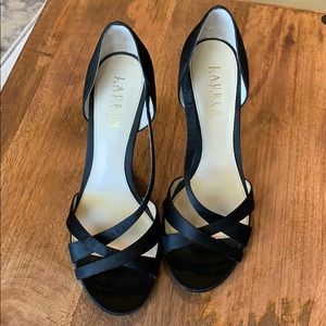 Ralph Lauren Black Heels